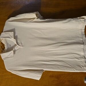 Structure Polo Style Short Sleeve  Shirt Large: D